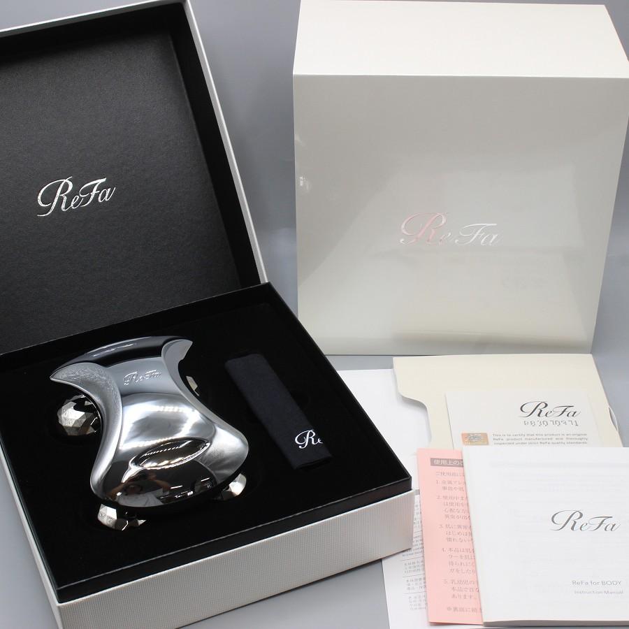 ボーナスストア+5％【新品】MTG ReFa for BODY RF-BD1827B リファ フォー ボディ プラチナ電子ローラー 本体 | 