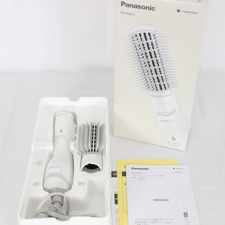 ボーナスストア+5％【美品】パナソニック くるくるドライヤー ナノケア 