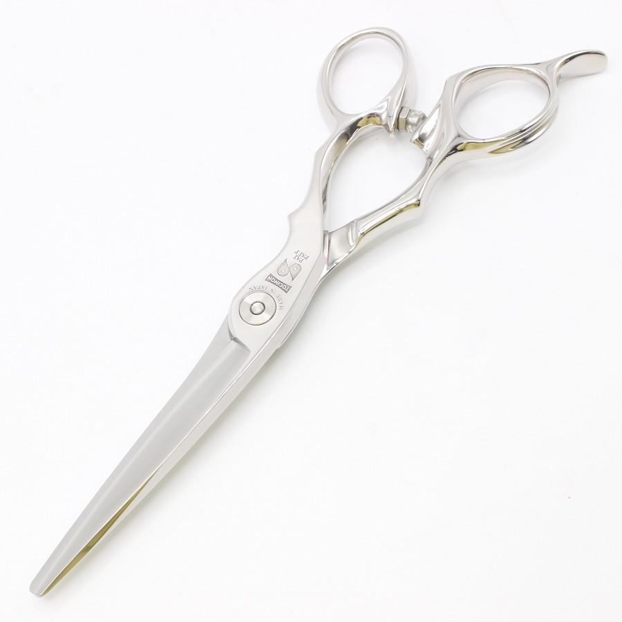 ボーナスストア+5％【美品】刃物屋トギノン キングスプレッド カットシザー 6.4インチ ハマグリ刃 オフセットハンドル |  | 01