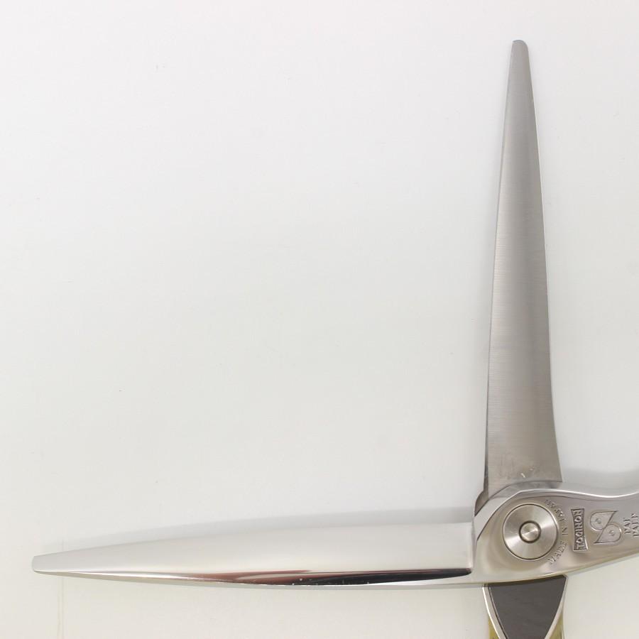 ボーナスストア+5％【美品】刃物屋トギノン キングスプレッド カットシザー 6.4インチ ハマグリ刃 オフセットハンドル |  | 04