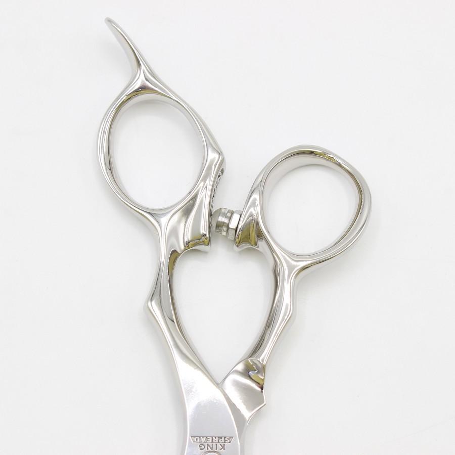 ボーナスストア+5％【美品】刃物屋トギノン キングスプレッド カットシザー 6.4インチ ハマグリ刃 オフセットハンドル |  | 06