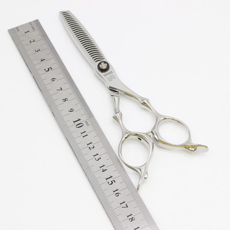 ボーナスストア+5％【美品】刃物屋トギノン NEO Queen R28 セニング 5.8インチ メガネハンドル 28目 約20% ネオクイーン トギノン シザー |  | 09