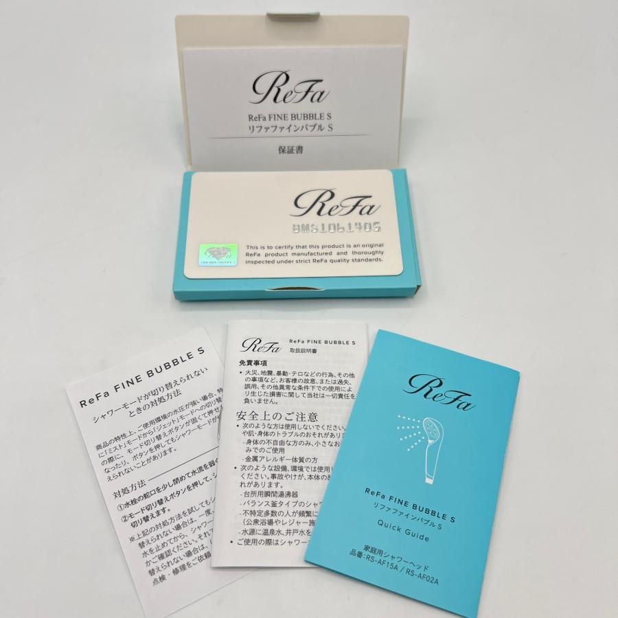 ボーナスストア+5％【美品】MTG ReFa FINE BUBBLE S RS-AF15A シャワーヘッド リファファインバブルS 本体 |  | 07