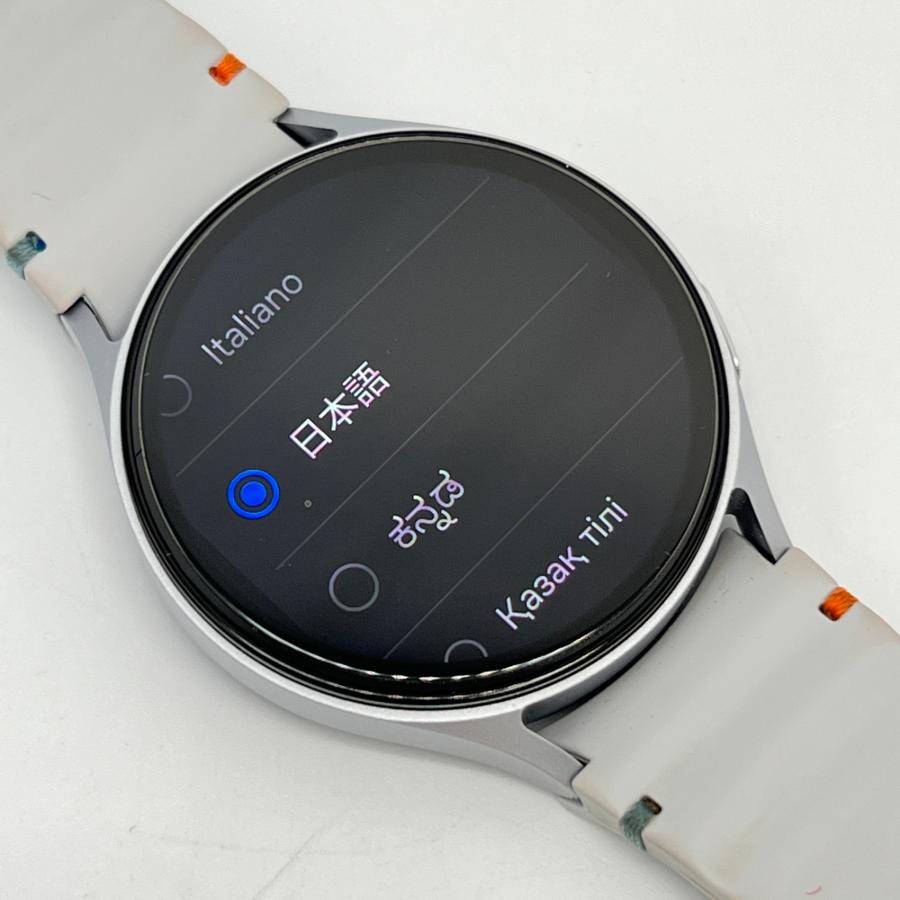 ボーナスストア+5％【美品】SAMSUNG Galaxy Watch7 Bluetooth 44mm SM-L310NZSJXJP シルバー ギャラクシーウォッチ スマートウォッチ 本体 |  | 03