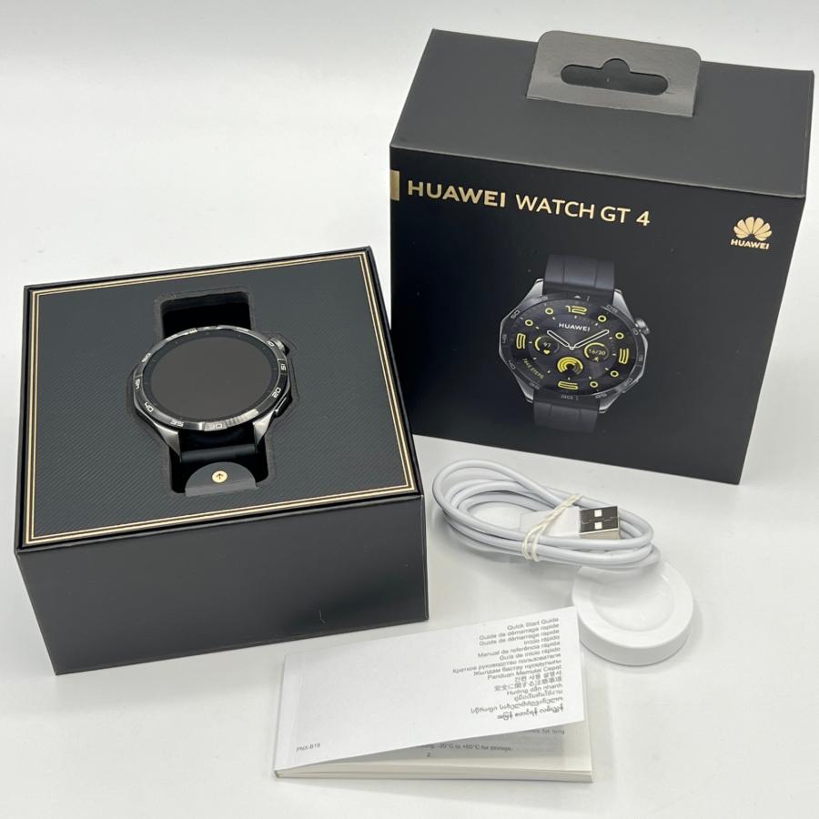ボーナスストア+5％【美品】HUAWEI WATCH GT4 46mm PNX-B19