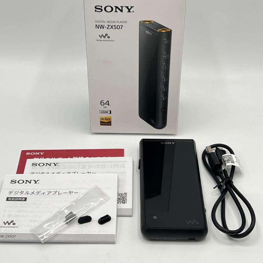 ボーナスストア+5%【美品】SONY WALKMAN NW-ZX507-BM 64GB ボーナスストア+5%【美品】SONY WALKMAN NW-ZX507-BM 64GB