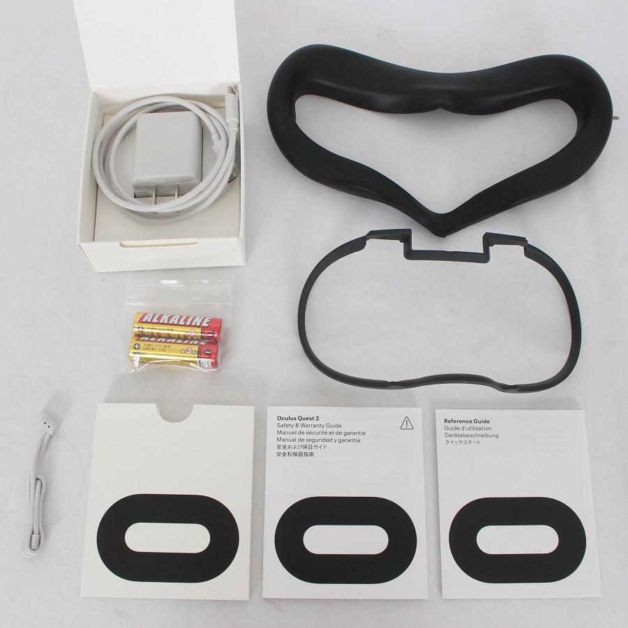 ボーナスストア+5％【美品】Oculus Quest2 128GB VR ヘッドマウントディスプレイ ヘッドセット オキュラスクエスト2 899-00183-02 Meta メタ 本体 |  | 09