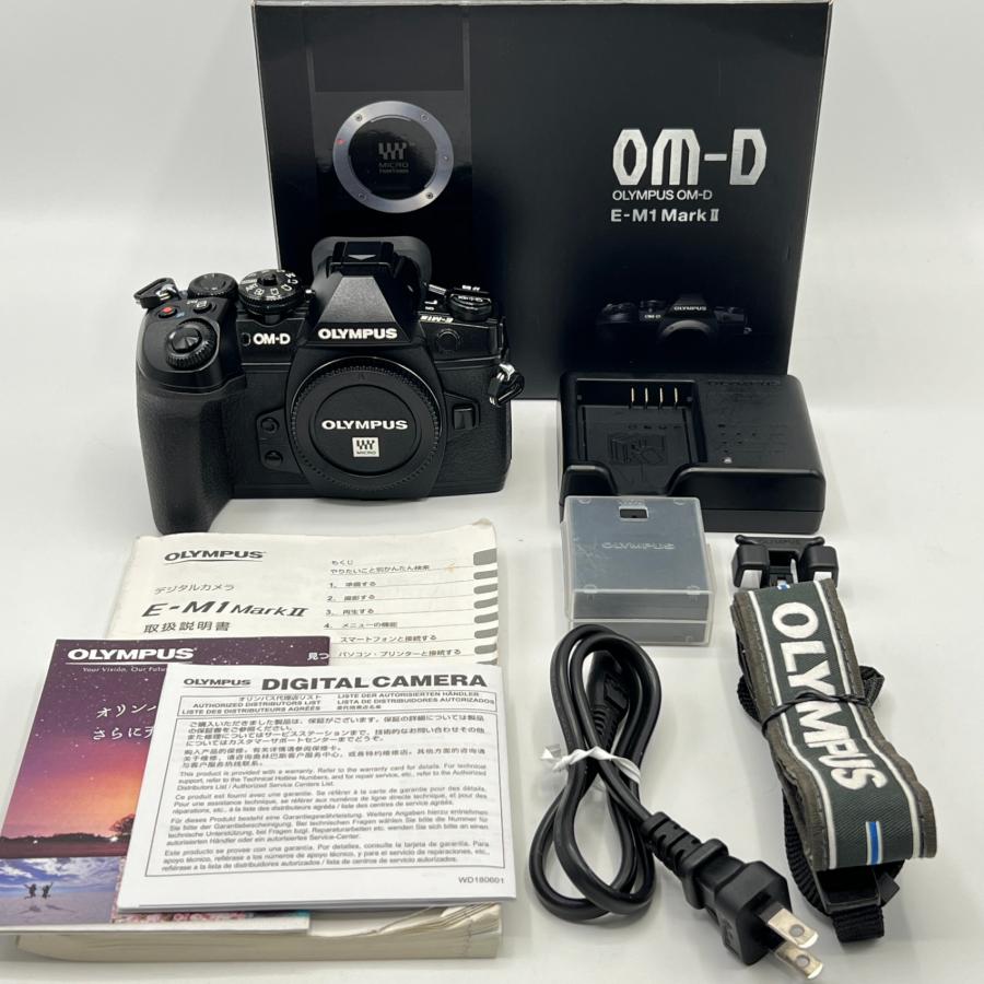 OLYMPUS OM-D E-M1 MarkII ボディー 予備電池2個付 OM-D E-M1