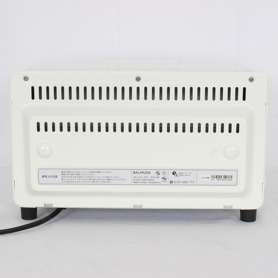 【ボーナスストア+5％】BALMUDA The Toaster K01E-WB ホワイト×ブルー スチームオーブントースター バルミューダ 本体 |  | 02