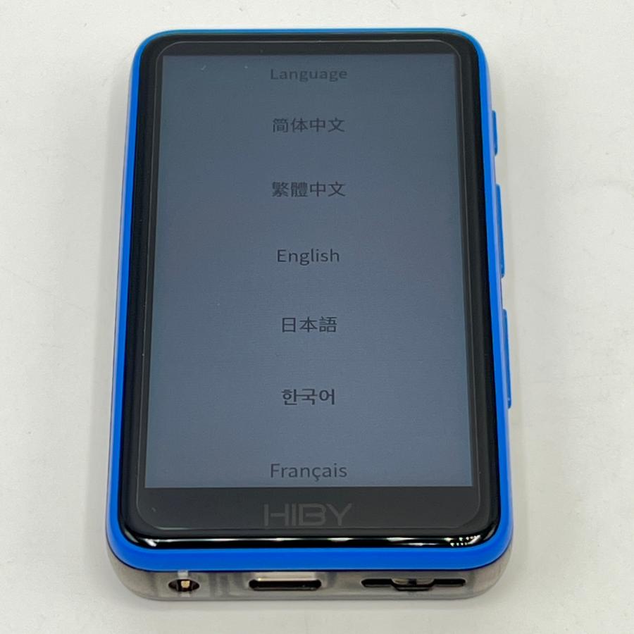 ボーナスストア+5％【美品】HiBy Music HiBy R1 Blue デジタルオーディオプレイヤー ハイレゾ対応 ハイビーミュージック 本体 |  | 03