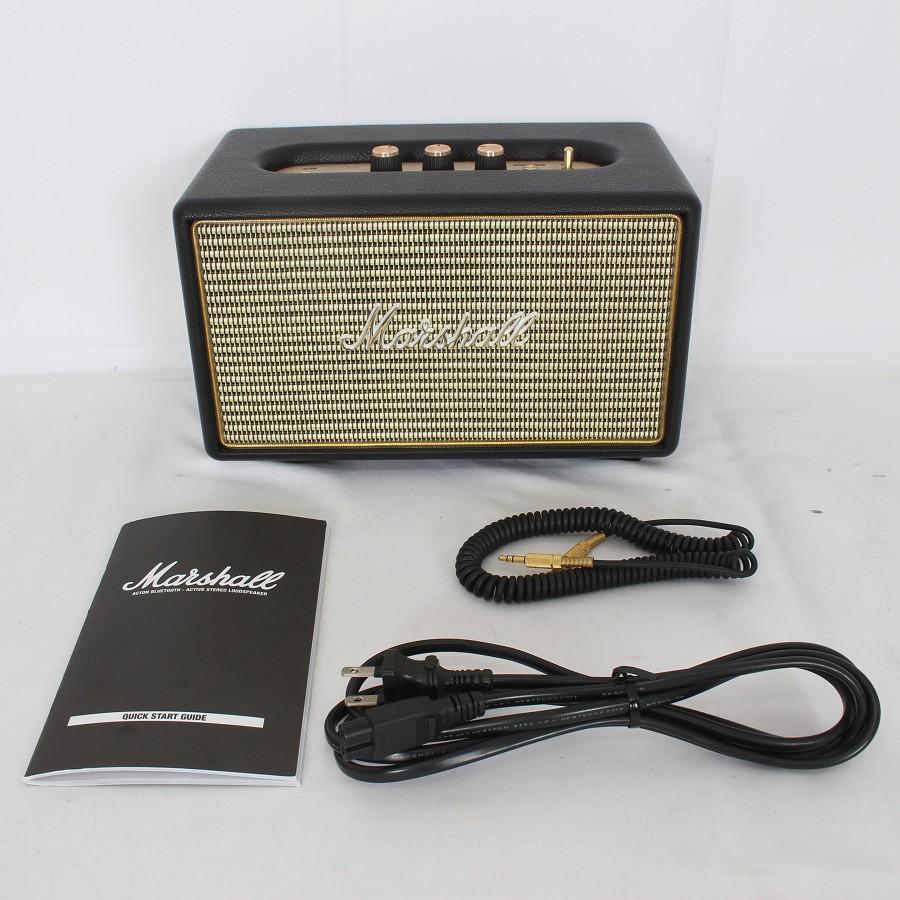ボーナスストア+5%【美品】Marshall Acton ブラック Bluetooth ボーナスストア+5%【美品】Marshall Acton ブラック Bluetooth