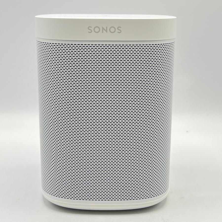 ボーナスストア+5％【美品】Sonos One SL ONESLJP1 ホワイト ワイヤレススピーカー AirPlay2対応 ホームシアターサラウンドシステム ソノス 本体 |  | 01