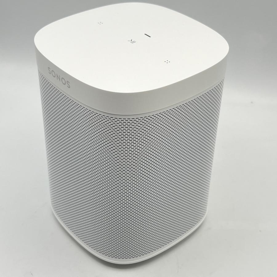 ボーナスストア+5％【美品】Sonos One SL ONESLJP1 ホワイト ワイヤレススピーカー AirPlay2対応 ホームシアターサラウンドシステム ソノス 本体 |  | 03