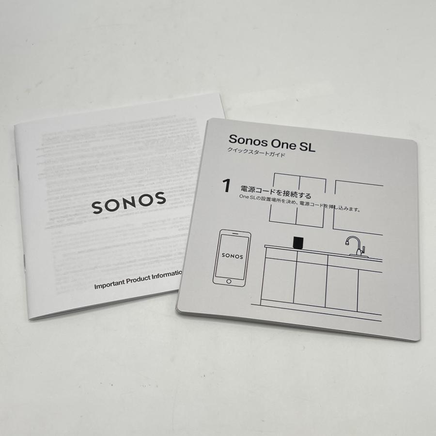 ボーナスストア+5％【美品】Sonos One SL ONESLJP1 ホワイト ワイヤレススピーカー AirPlay2対応 ホームシアターサラウンドシステム ソノス 本体 |  | 09