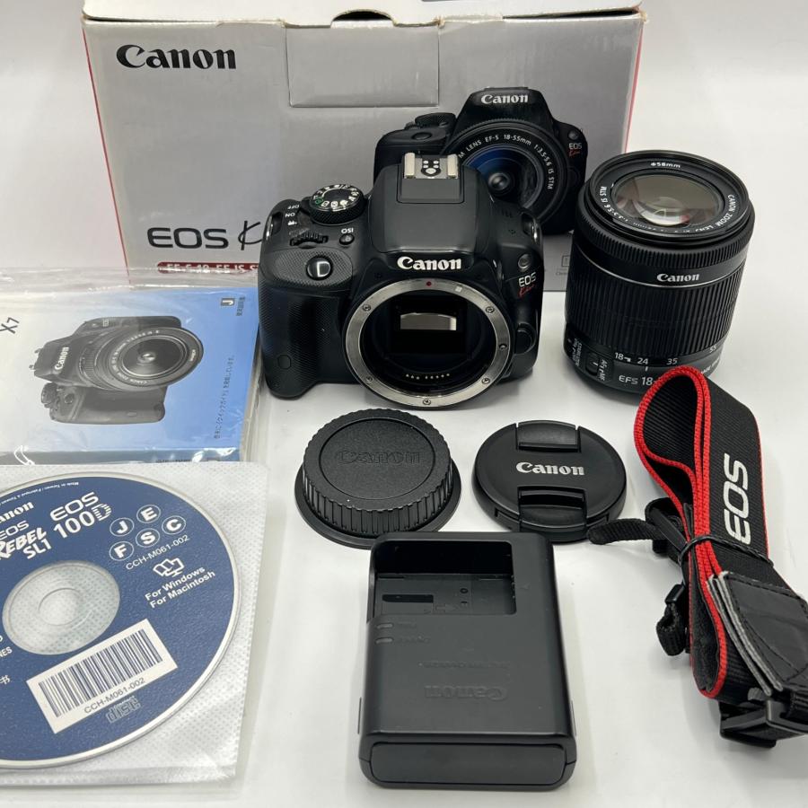 【ボーナスストア+5％】Canon EOS Kiss X7 EF-S18-55 IS STM レンズキット 一眼レフカメラ キヤノン 本体 | 