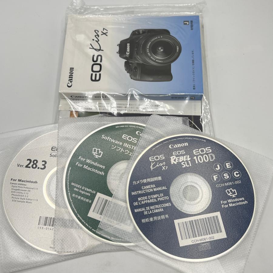 【ボーナスストア+5％】Canon EOS Kiss X7 EF-S18-55 IS STM レンズキット 一眼レフカメラ キヤノン 本体 |  | 12