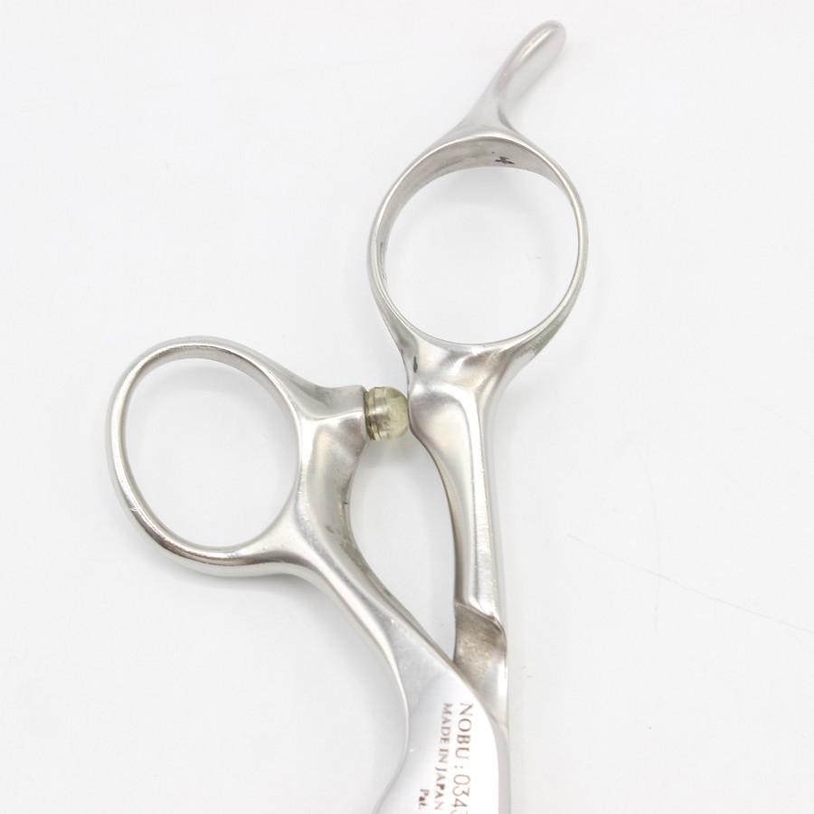 ボーナスストア+5％【美品】刃物屋トギノン NOBU カットシザー 5.5インチ スナイパーブレード 3Dハンドル |  | 07