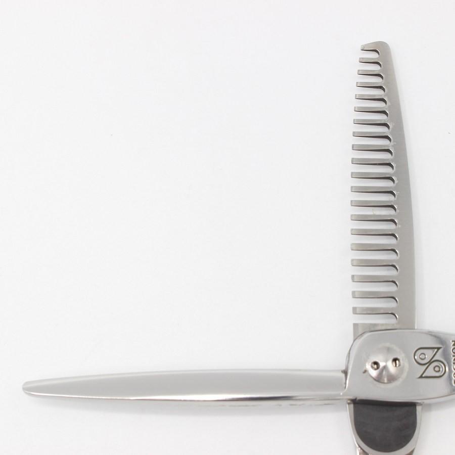 ボーナスストア+5％【美品】刃物屋トギノン SAI 20-TypeE セニング 6インチ メガネハンドル 20目 約20% シザー |  | 02