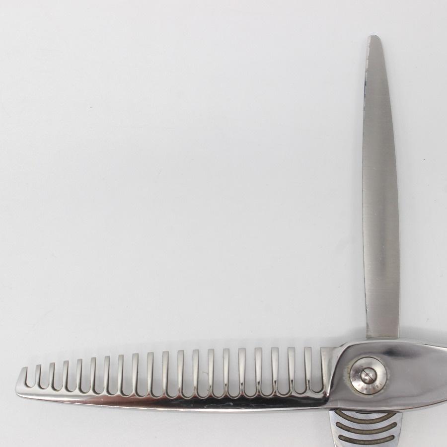 ボーナスストア+5％【美品】刃物屋トギノン SAI 20-TypeE セニング 6インチ メガネハンドル 20目 約20% シザー |  | 04