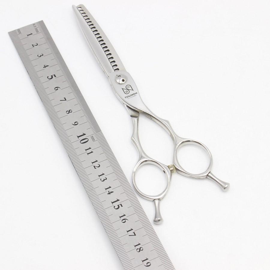 ボーナスストア+5％【美品】刃物屋トギノン SAI 20-TypeE セニング 6インチ メガネハンドル 20目 約20% シザー |  | 09