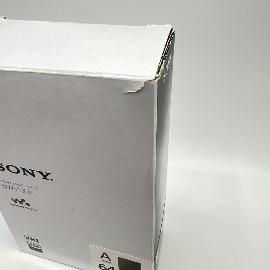 ボーナスストア+5％【美品】SONY WALKMAN NW-A307-H グレー 64GB A300  