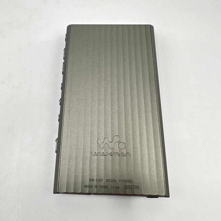 ボーナスストア+5％【美品】SONY WALKMAN NW-A307-H グレー 64GB A300  