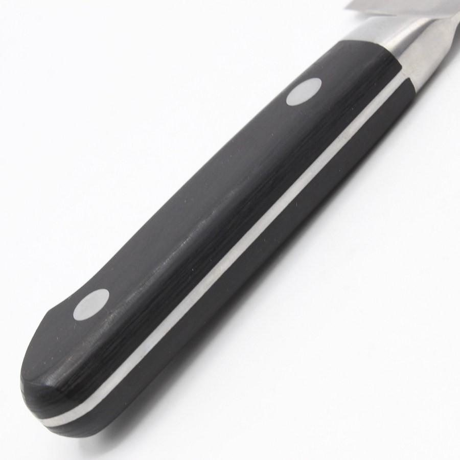 【ボーナスストア+5％】ミソノ モリブデン鋼 牛刀 六寸 鍔付き黒合板柄 刃渡り約180mm 洋包丁 misono |  | 06