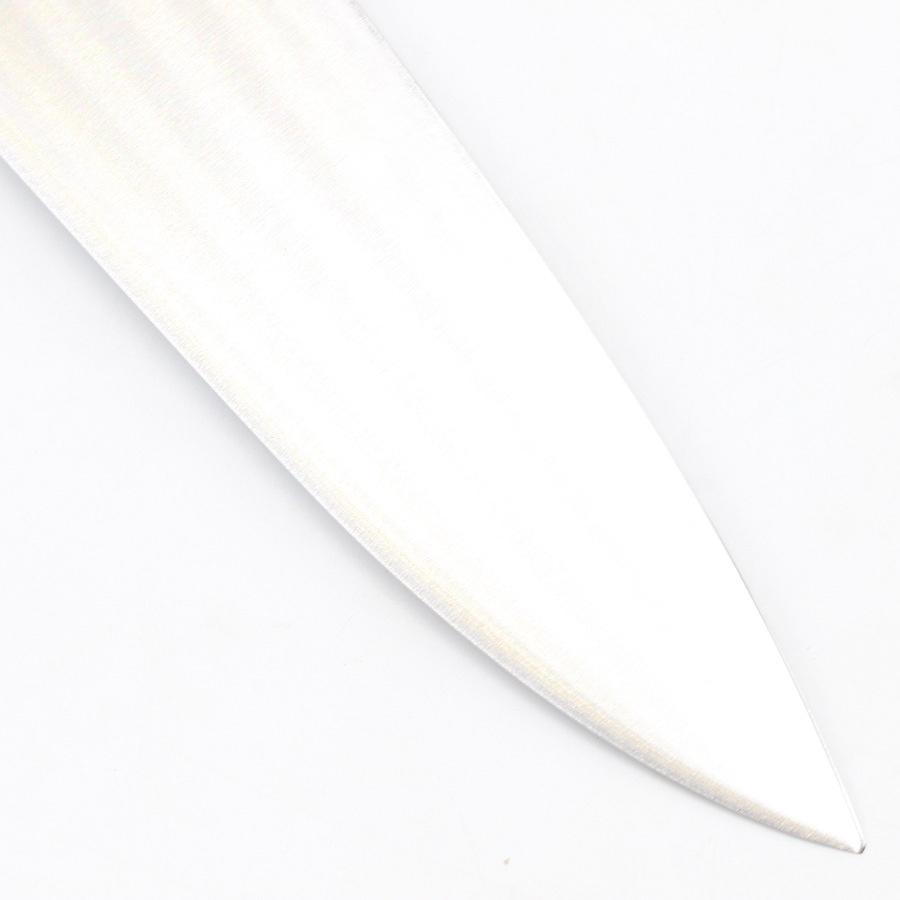 【ボーナスストア+5％】ミソノ モリブデン鋼 牛刀 六寸 鍔付き黒合板柄 刃渡り約180mm 洋包丁 misono |  | 08