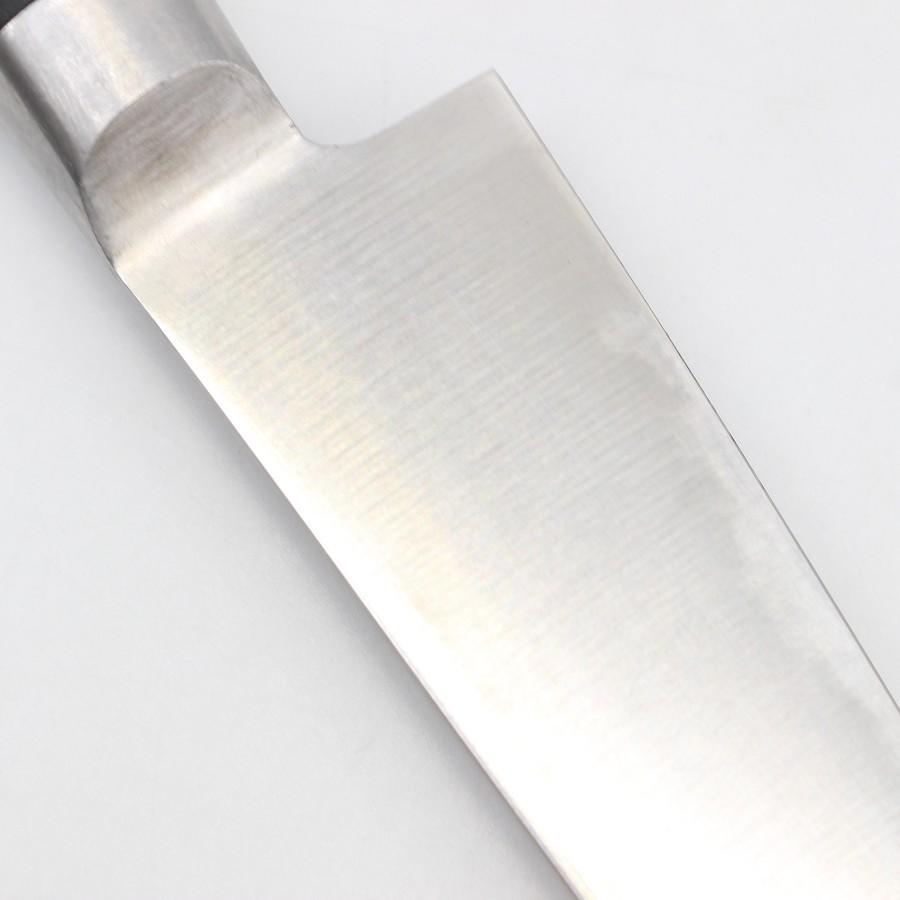 【ボーナスストア+5％】ミソノ モリブデン鋼 ペティナイフ 四寸 鍔付き黒合板柄 刃渡り約180mm 洋包丁 misono |  | 07