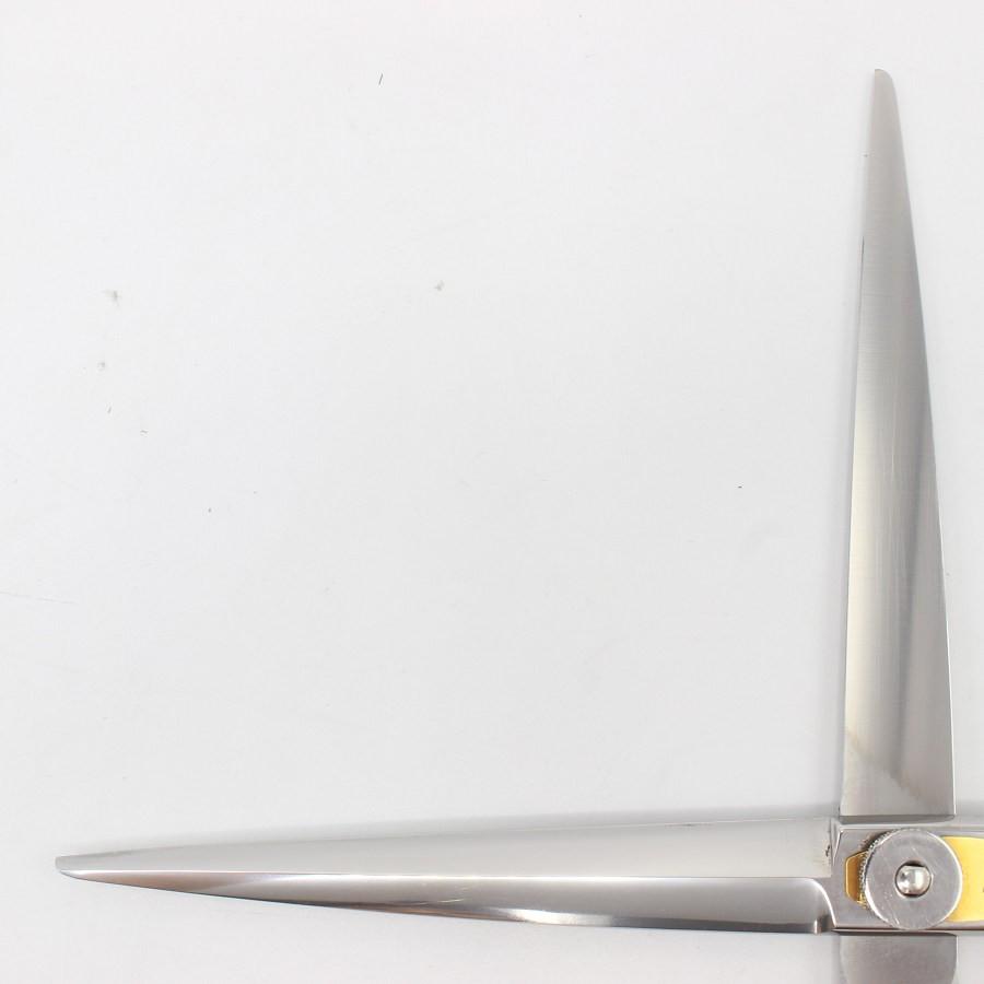 ボーナスストア+5％【美品】武芸社 KEEL Z70 カットシザー 7インチ 片剣刃 3Dハンドル |  | 01