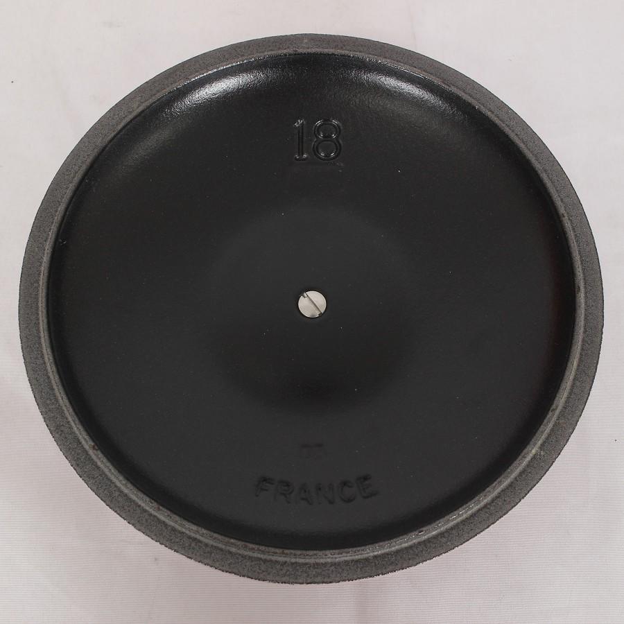 【ボーナスストア+5％】ル・クルーゼ ココットエブリィ 18cm シフォンピンク 21110-18-40 インナーリッド付き ホーロー 両手鍋 |  | 05