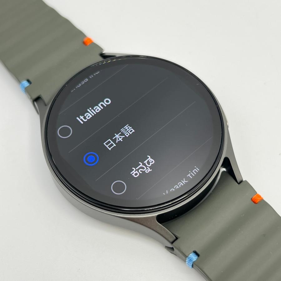 ボーナスストア+5％【美品】SAMSUNG Galaxy Watch7 44mm SM-L310NZGJXJP グリーン スマートウォッチ ギャラクシーウォッチ 本体 |  | 02
