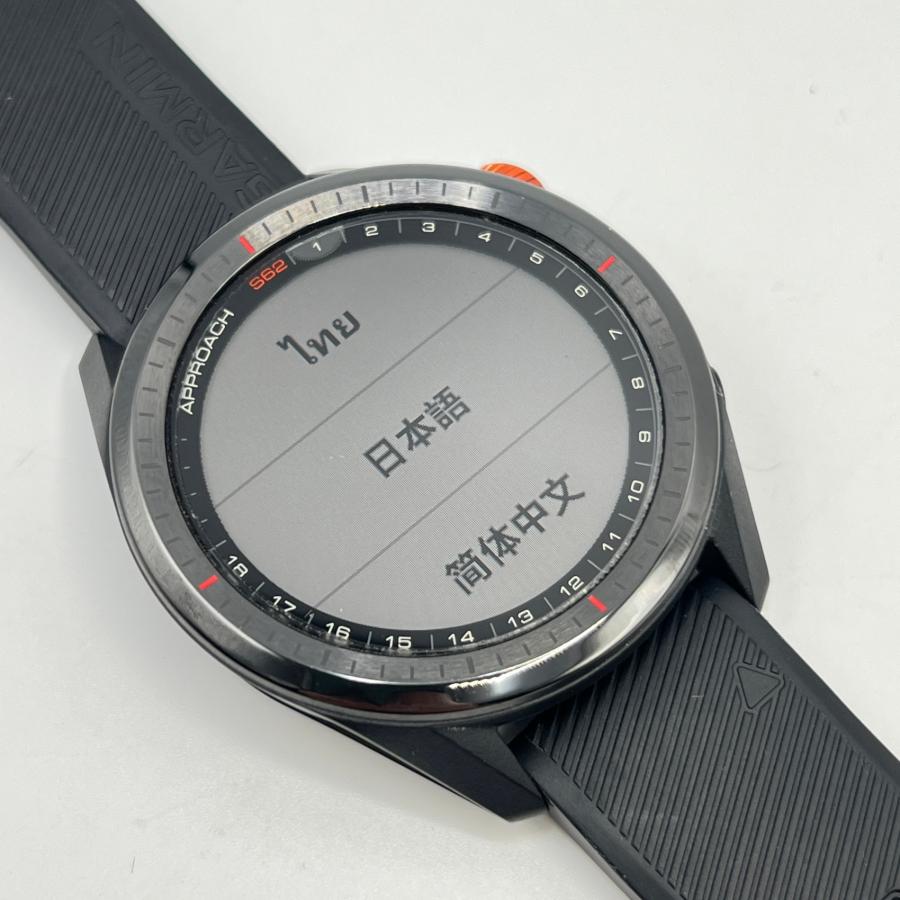 Garmin スマートウォッチ S62本体 ブラック Garmin スマートウォッチ S62 コレクション ブラック 本体 GARMIN