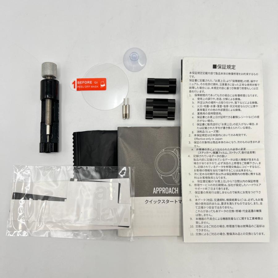 ボーナスストア+5％【美品】GARMIN Approach S62 Black 010-02200-20 ゴルフナビ スマートウォッチ アプローチ ガーミン 本体 |  | 13