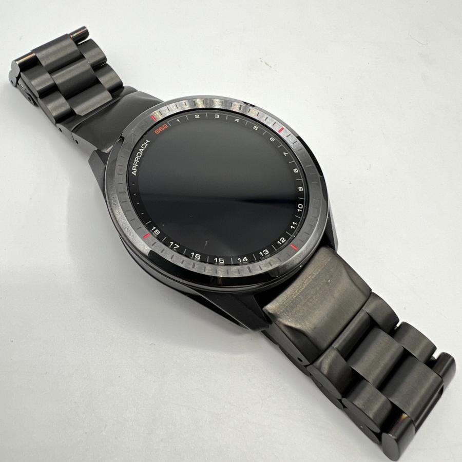 ボーナスストア+5％【美品】GARMIN Approach S62 Black 010-02200-20 ゴルフナビ スマートウォッチ アプローチ ガーミン 本体 |  | 01