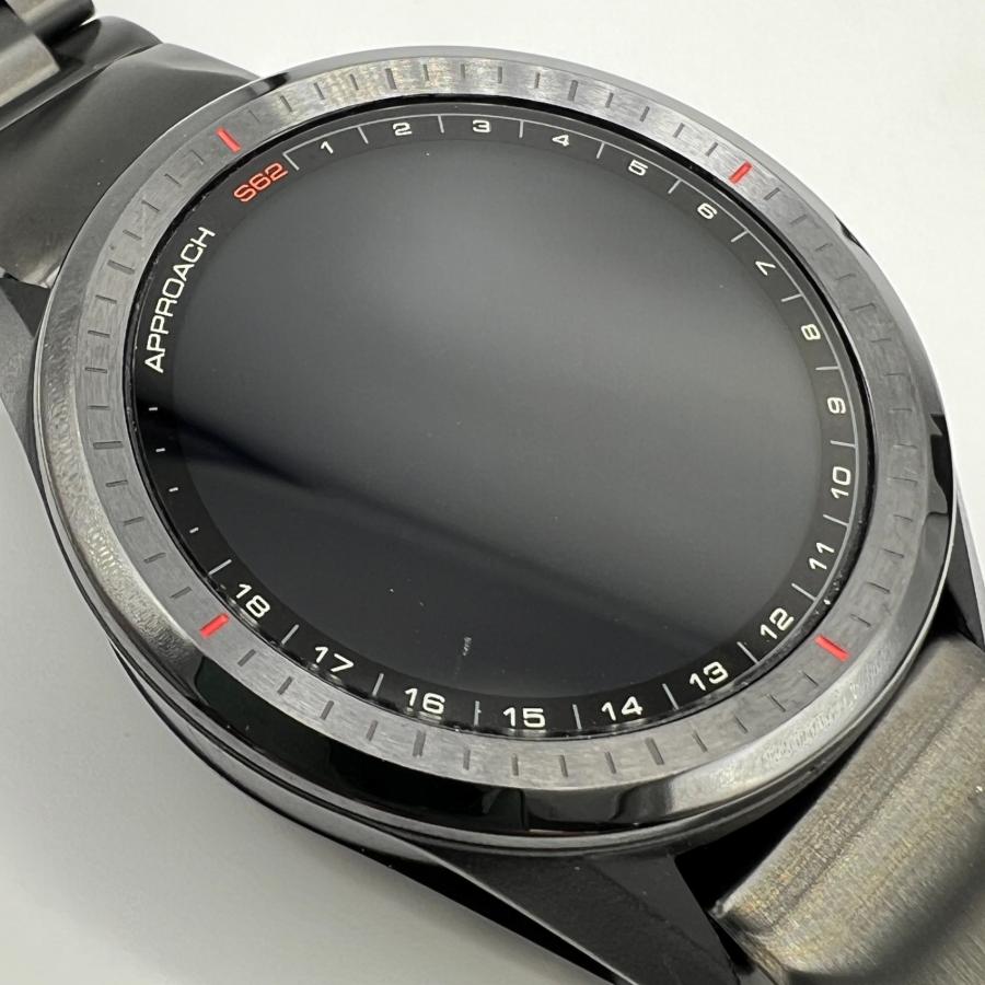 ボーナスストア+5％【美品】GARMIN Approach S62 Black 010-02200-20 ゴルフナビ スマートウォッチ アプローチ ガーミン 本体 |  | 02