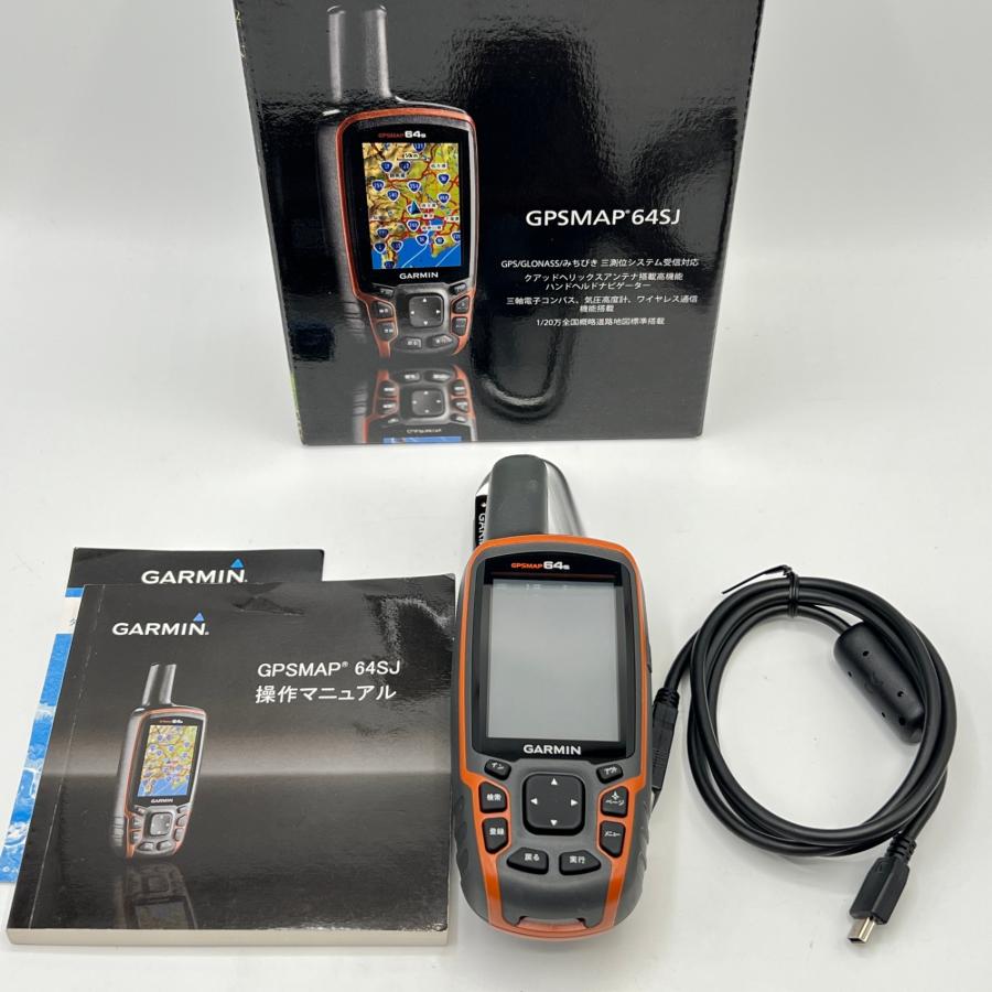 ボーナスストア+5％【美品】GARMIN GPSMAP 64SJ 010-01199-12