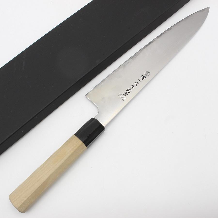 【ボーナスストア+5％】堺一文字光秀 VG-10 和牛刀 九寸 八角柄 刃渡り約270mm 包丁 | 