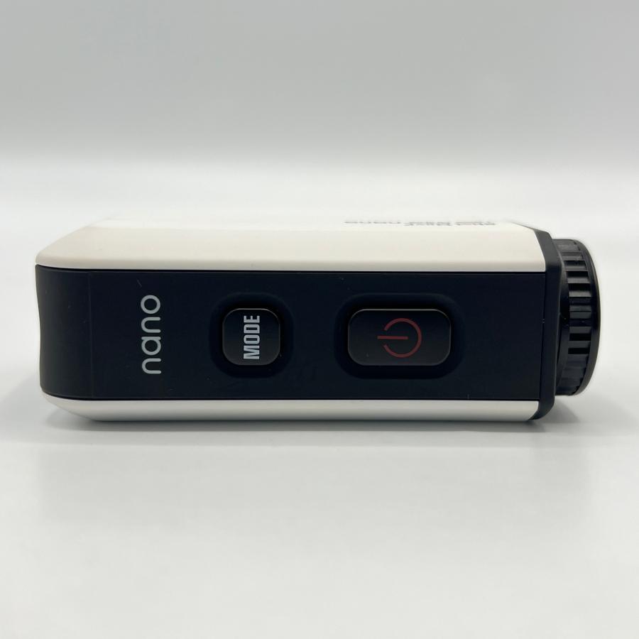 ボーナスストア+5％【美品】ShotNavi Laser Sniper nano WH ホワイト