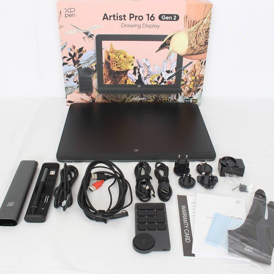 ボーナスストア+5％【美品】XP-PEN Artist Pro 16 Gen2 MD160QHAD41 