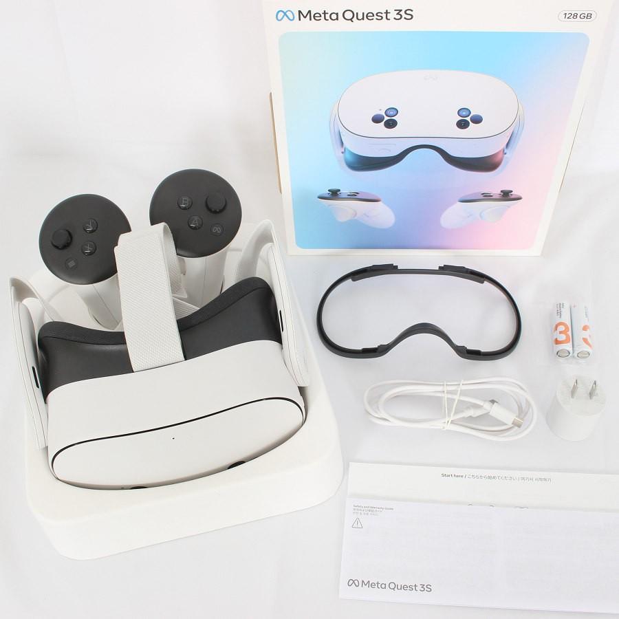 ボーナスストア+5％【美品】Meta Quest 3S 128GB VR ヘッドマウント 