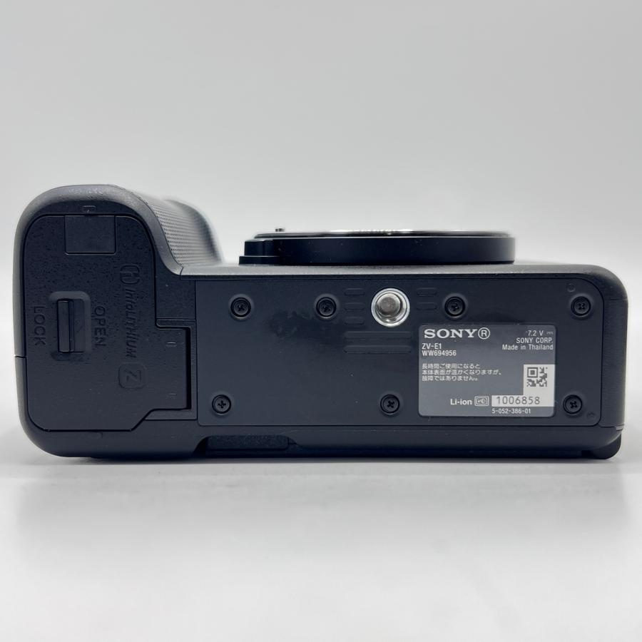 ボーナスストア+5％【美品】SONY VLOGCAM ZV-E1 ボディ ブラック 35mm 