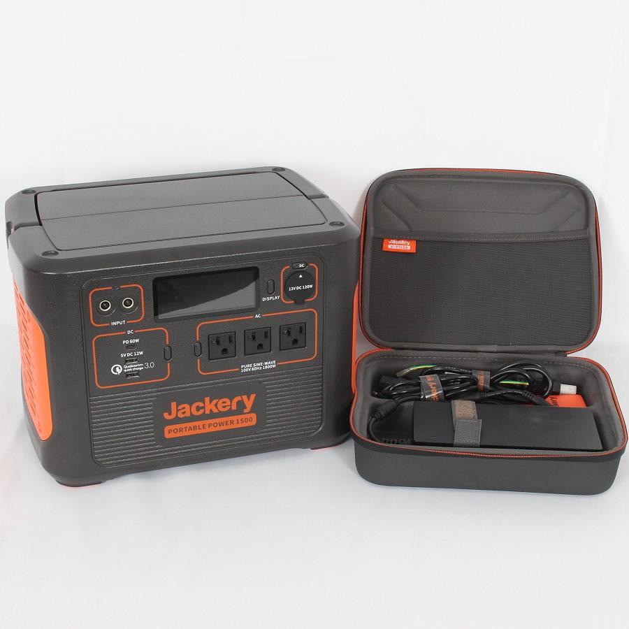 ボーナスストア+5％【美品】Jackery ポータブル電源 1500 PTB152 超大 