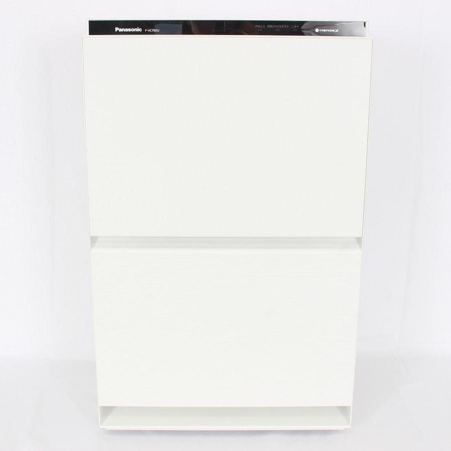 ボーナスストア+5％【美品】パナソニック F-VC70XU-W ホワイト 加湿