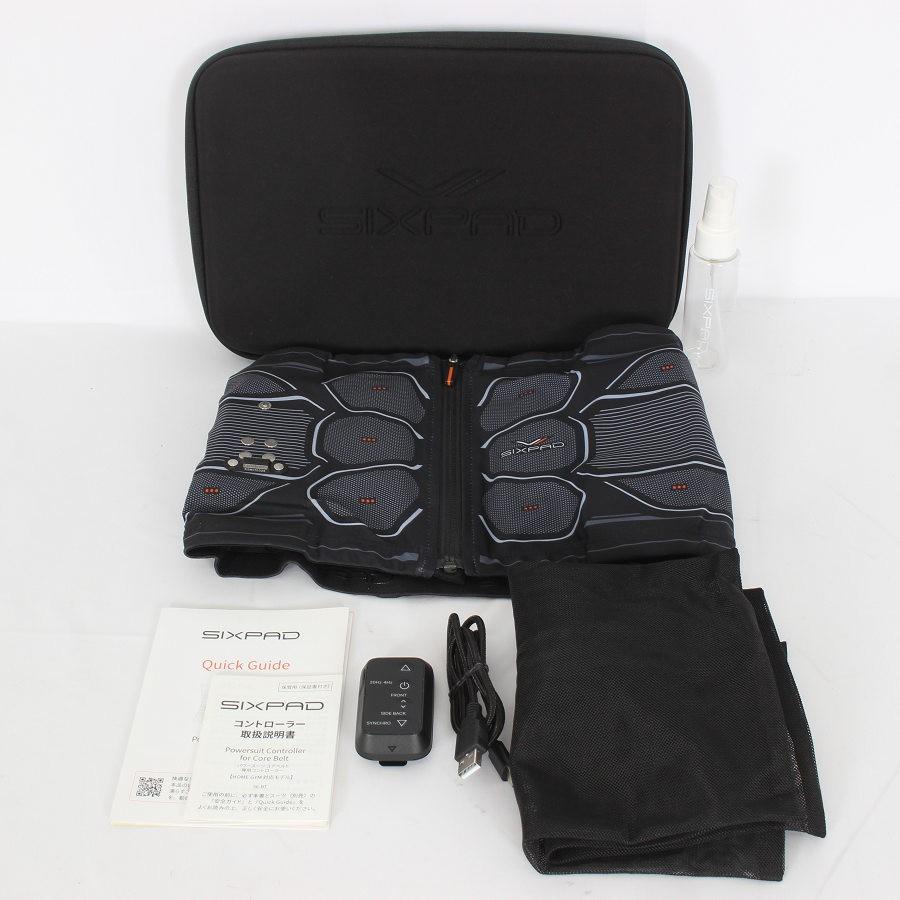 MTG SIXPAD パワースーツ コアベルト Mサイズ（ブラック）SE-BS-00B-M