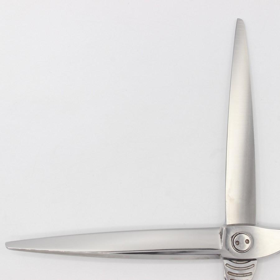 ボーナスストア+5％【美品】刃物屋トギノン スパーブII 荒刈 7.0 カットシザー 7インチ ハマグリ刃 オフセットハンドル トギノン |  | 04