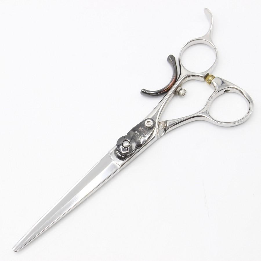 ボーナスストア+5％【美品】柳生 覇王 XK60 カットシザー 6インチ 片剣刃 オフセットハンドル | 