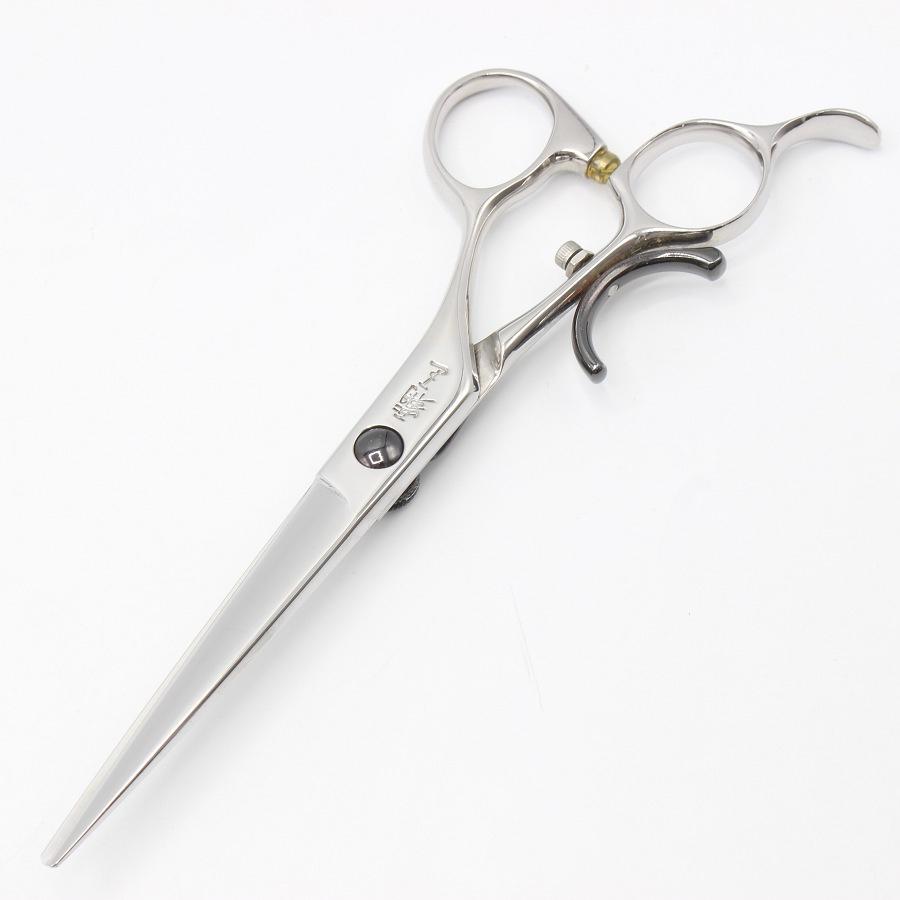 ボーナスストア+5％【美品】柳生 覇王 XK60 カットシザー 6インチ 片剣刃 オフセットハンドル |  | 01