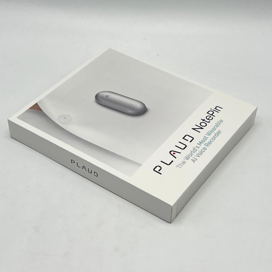 ボーナスストア+5％【新品未開封】PLAUD NOTE NotePin NP64GSI1 シルバー 64GB AIボイスレコーダー プラウド 本体 |  | 01