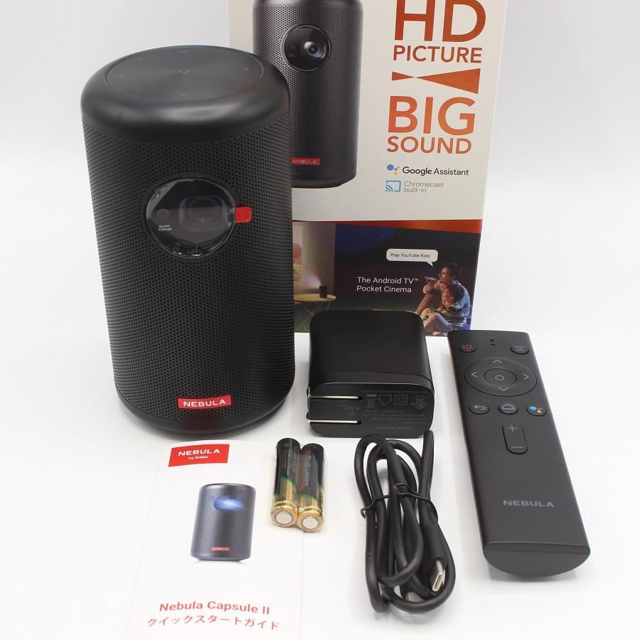 ボーナスストア+5％【美品】Anker Nebula Capsule II D2421N12